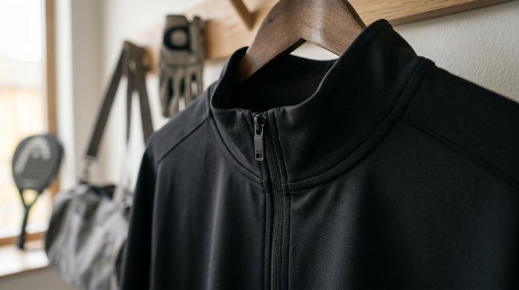 Træningsjakke til herre til aktiv hverdagsbrug