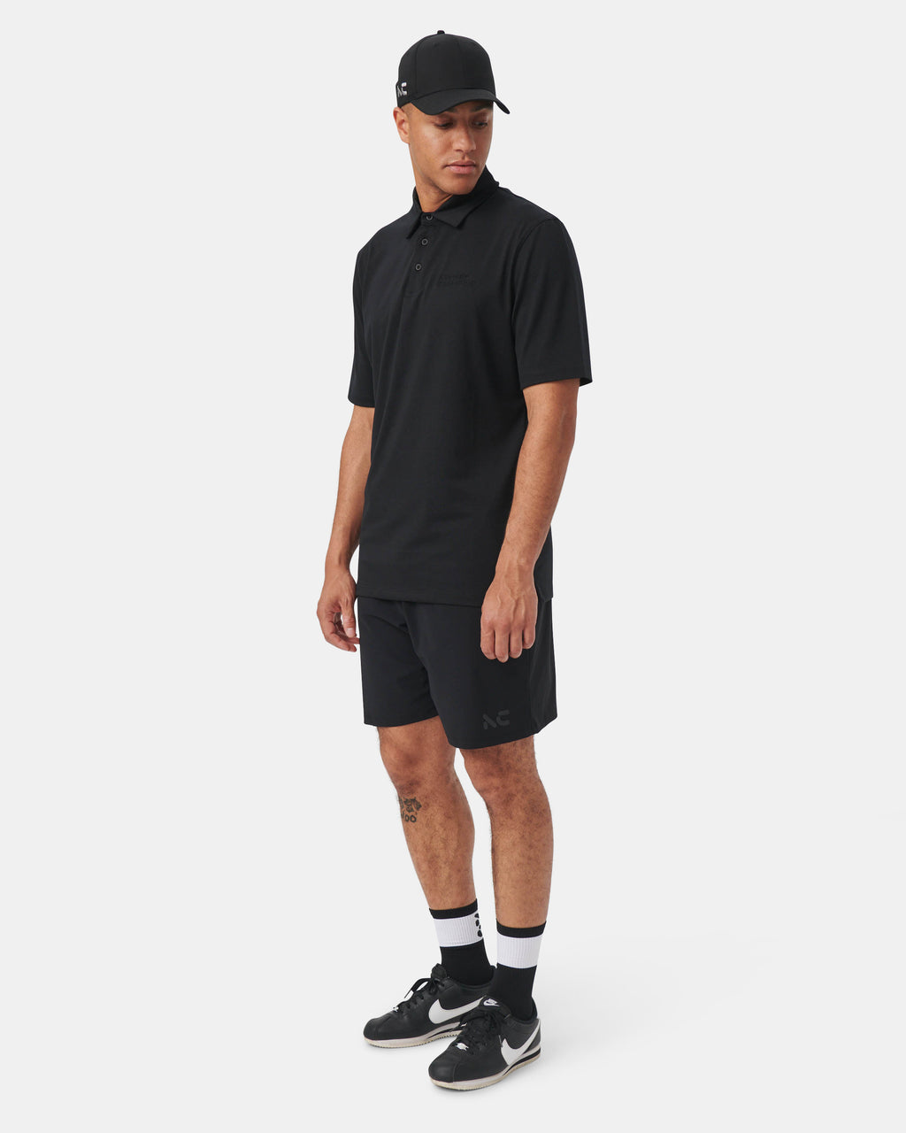 Athletes Collective The Tech Polo Polo 4000 Black